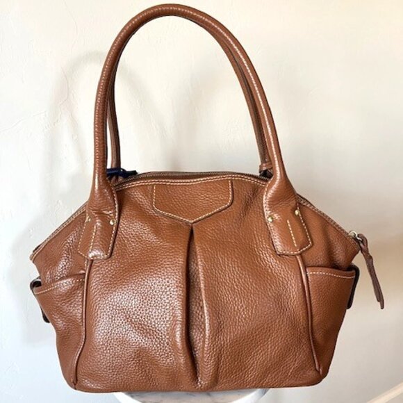 Odine Shoulder Bag Saddle Tan - Picture 2 of 15